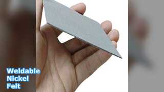 Weldable Nickel Fiber Felt For Sale
