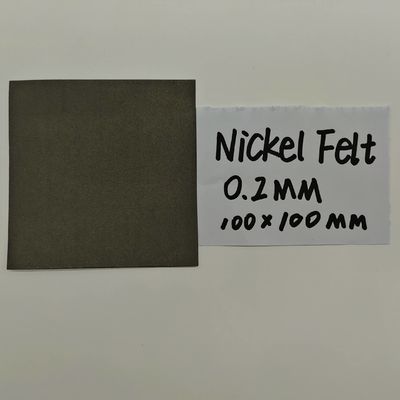 0.2mm Thick Nickel Fiber Felt Pure Nickel Metal Fiber Felt For AEM Hydrogen Production