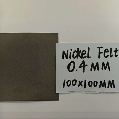 0.4mm Thick Nickel Fiber Felt AEM Hydrolyzed Pure Nickel Sintered Felt