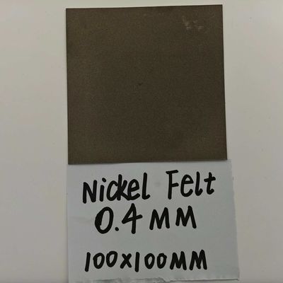 0.4mm Thick Porous Nickel Powder Felt AEM Hydrogen Production Electrolytic Cell