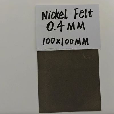 AEM Nickel Felt 0.4mm Gas Diffusion Layer Material Porous Metal Fiber Felt