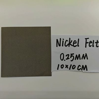Shape Size Customized Nickel Powder Felt AEM Gas Diffusion Layer Material